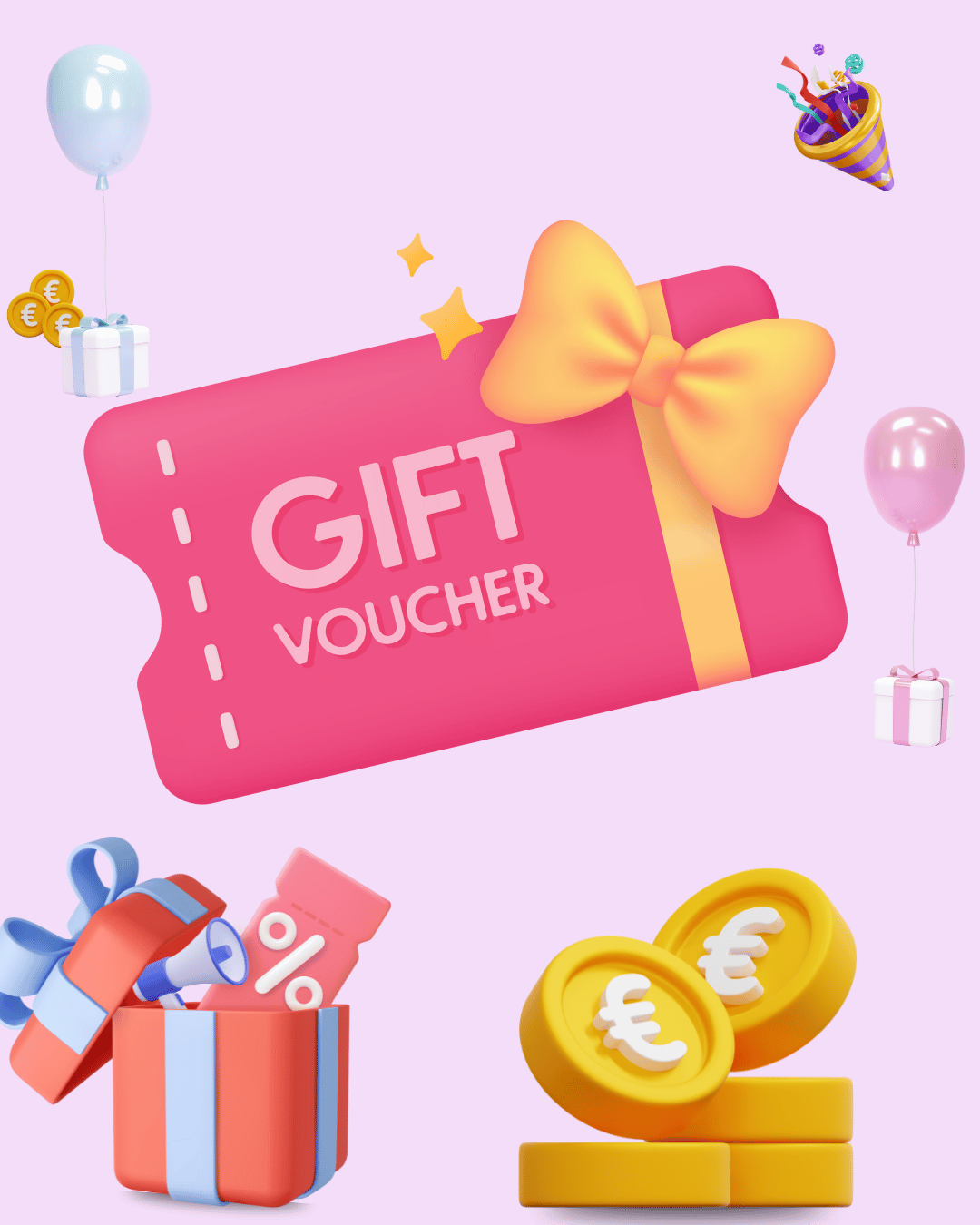 Gift vouchers and rewards